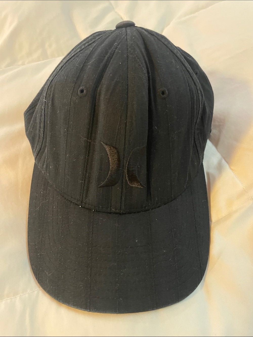 Hurley Black Logo Baseball Cap